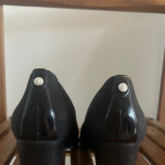 Stuart Weitzman Black Suede Heels - Picture 2 of 9